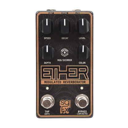 SolidGoldFX Ether Modulated Reverberater Pedal Effects and Pedals / Reverb