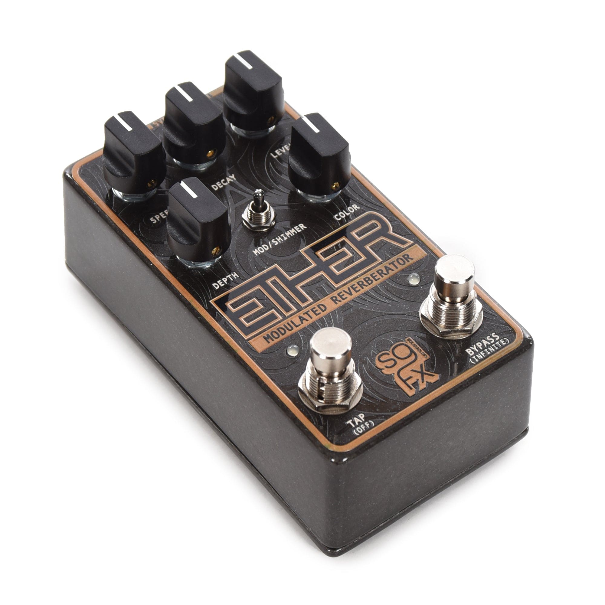 SolidGoldFX Ether Modulated Reverberater Pedal Effects and Pedals / Reverb
