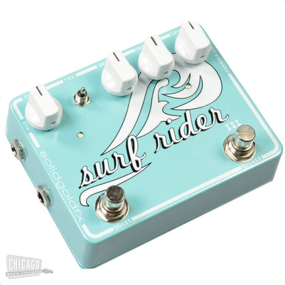 SolidGoldFX Surf Rider III Reverb Seafoam Green Metallic Effects and Pedals / Reverb