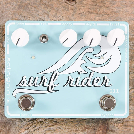 SolidGoldFX Surf Rider III Reverb Seafoam Green Metallic Effects and Pedals / Reverb