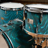 Sonor 13/16/20 w/4.5x14 Snare Drum Aqua Satin Flame 1960s Drums and Percussion / Acoustic Drums / Full Acoustic Kits