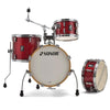 Sonor AQX Jungle 10/13/16/6x13 4pc. Drum Kit Red Moon Sparkle Drums and Percussion / Acoustic Drums / Full Acoustic Kits