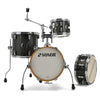 Sonor AQX Micro 8/13/14/6x13 4pc. Drum Kit Black Midnight Sparkle Drums and Percussion / Acoustic Drums / Full Acoustic Kits