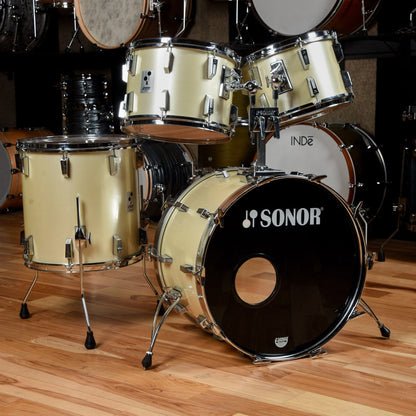 Sonor Phonic 13/14/16/22 1980s White USED Drums and Percussion / Acoustic Drums / Full Acoustic Kits