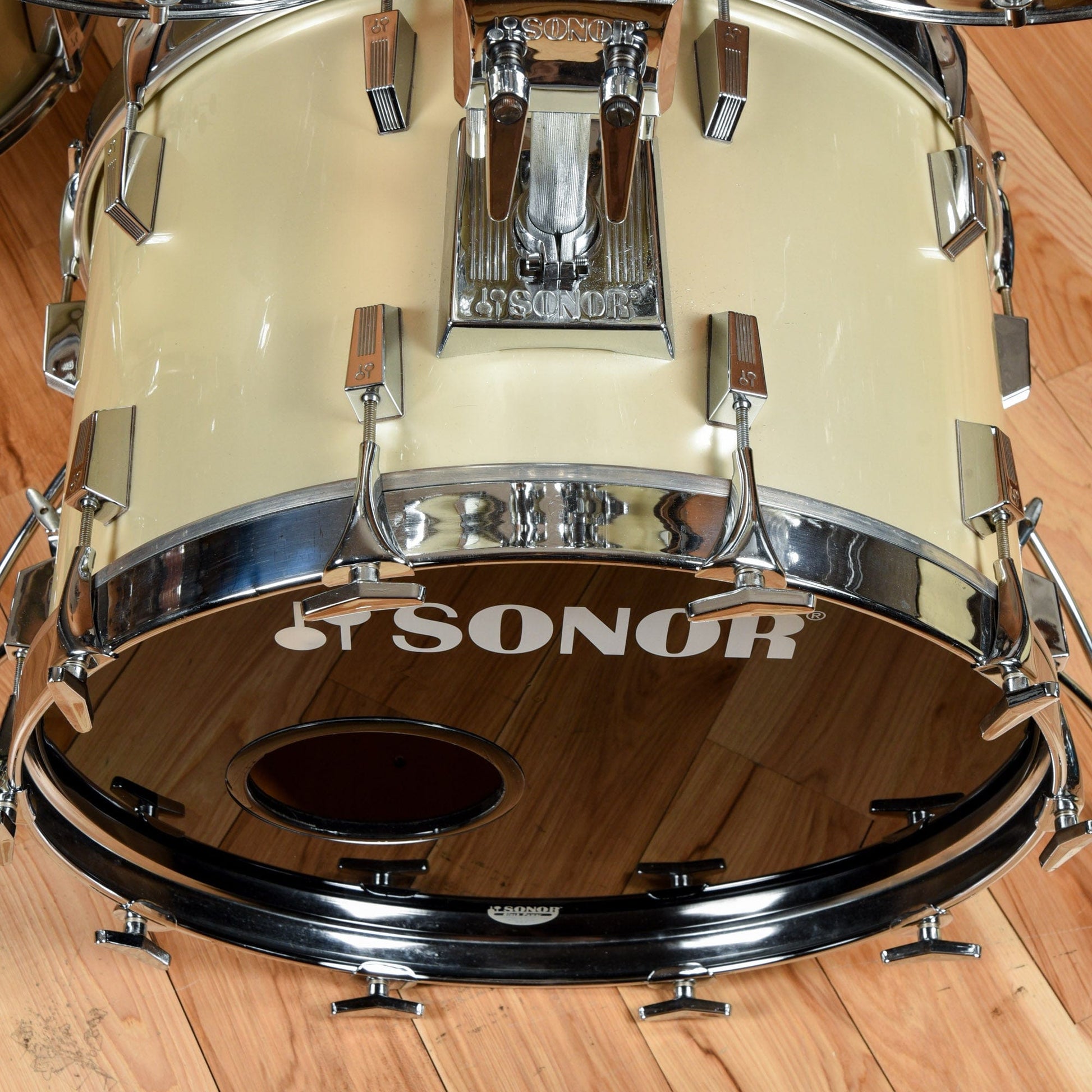 Sonor Phonic 13/14/16/22 1980s White USED Drums and Percussion / Acoustic Drums / Full Acoustic Kits