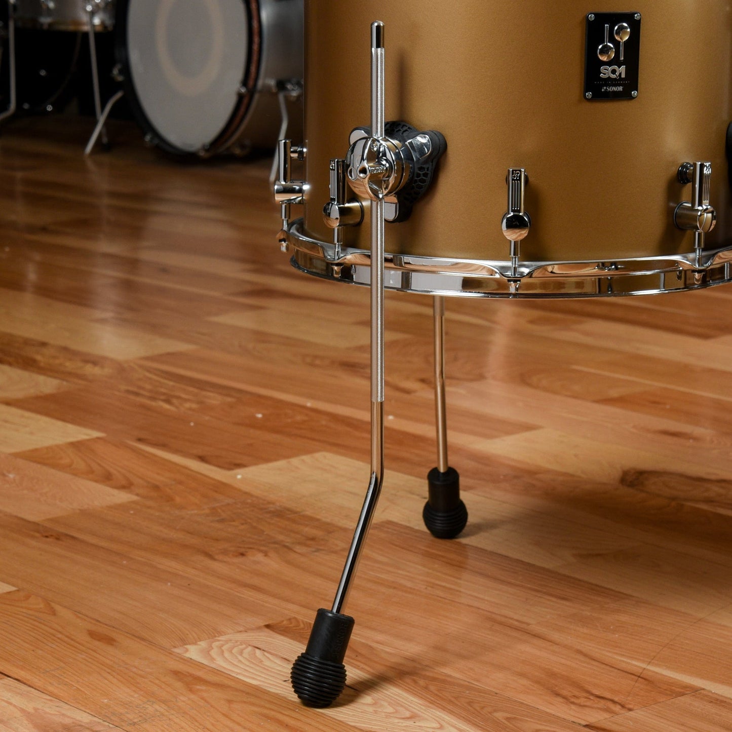 Sonor SQ1 12/14/20 3pc. Drum Kit Satin Gold Metallic Drums and Percussion / Acoustic Drums / Full Acoustic Kits