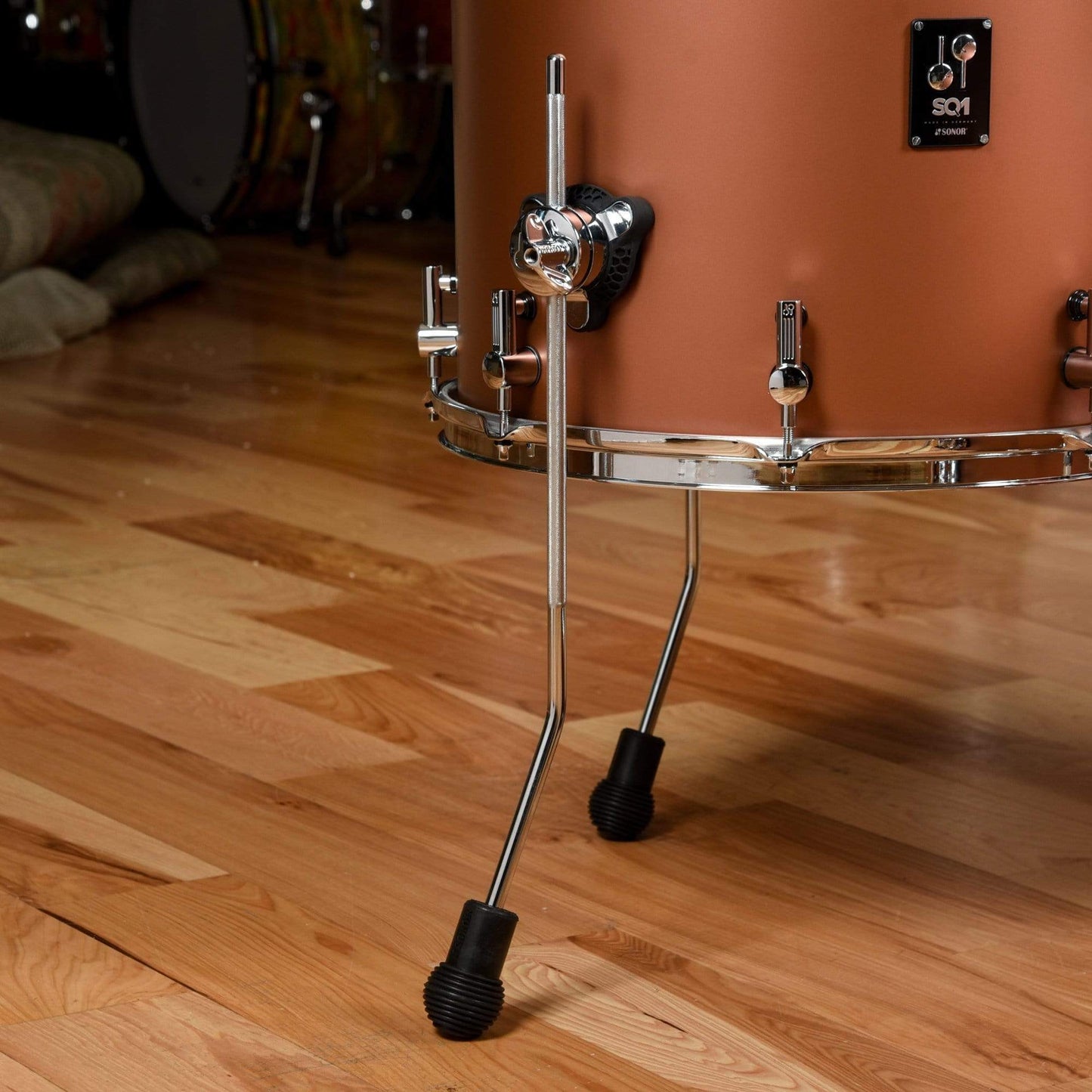 Sonor SQ1 12/16/22 3pc. Drum Kit Satin Copper Brown Drums and Percussion / Acoustic Drums / Full Acoustic Kits