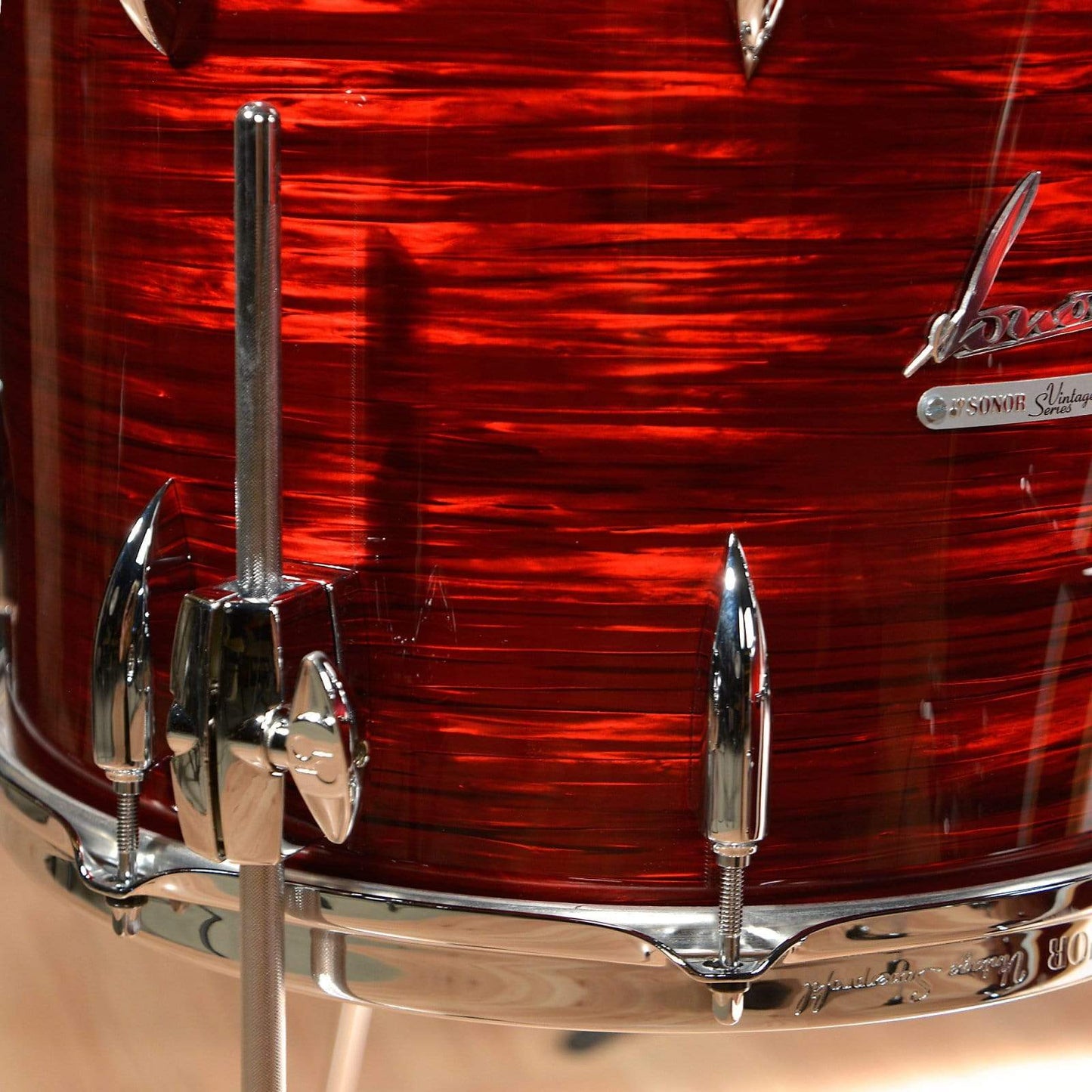Sonor Vintage Series 12/14/20 3pc. Drum Kit Red Oyster Drums and Percussion / Acoustic Drums / Full Acoustic Kits