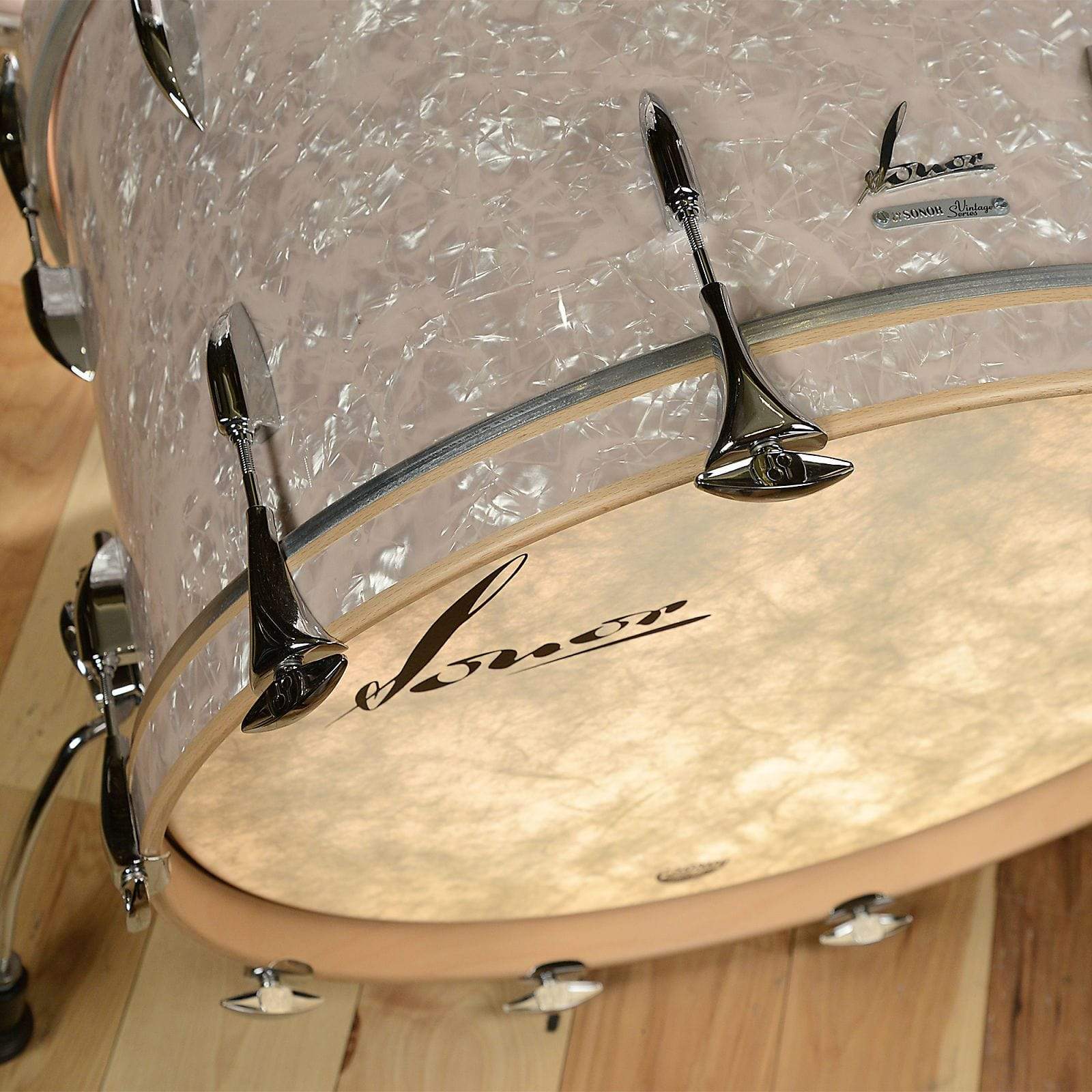 Sonor Vintage Series 13/16/18/24 4pc. Drum Kit Vintage Pearl Drums and Percussion / Acoustic Drums / Full Acoustic Kits