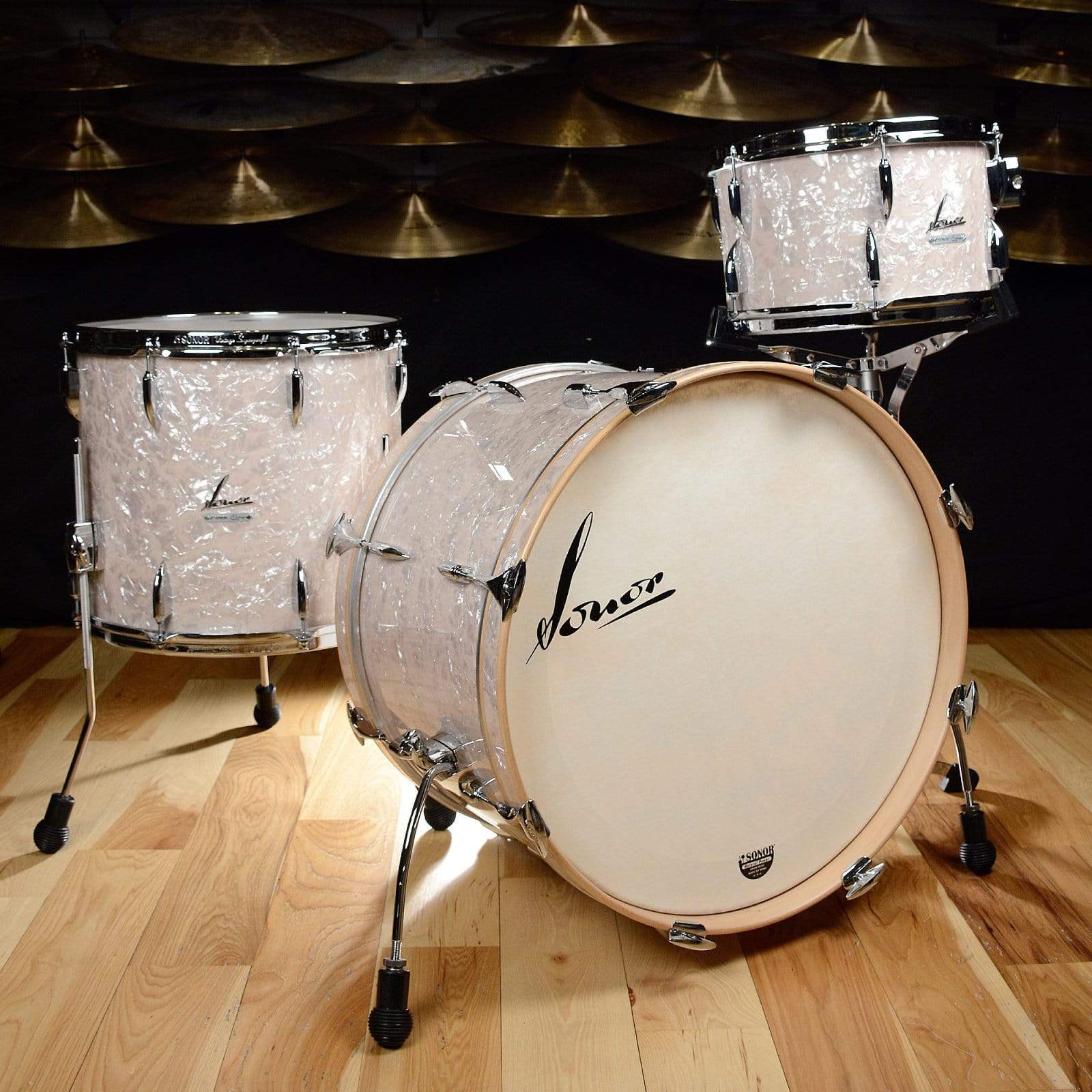 Sonor Vintage Series 13/16/22 3pc. Kit Vintage Pearl Drums and Percussion / Acoustic Drums / Full Acoustic Kits