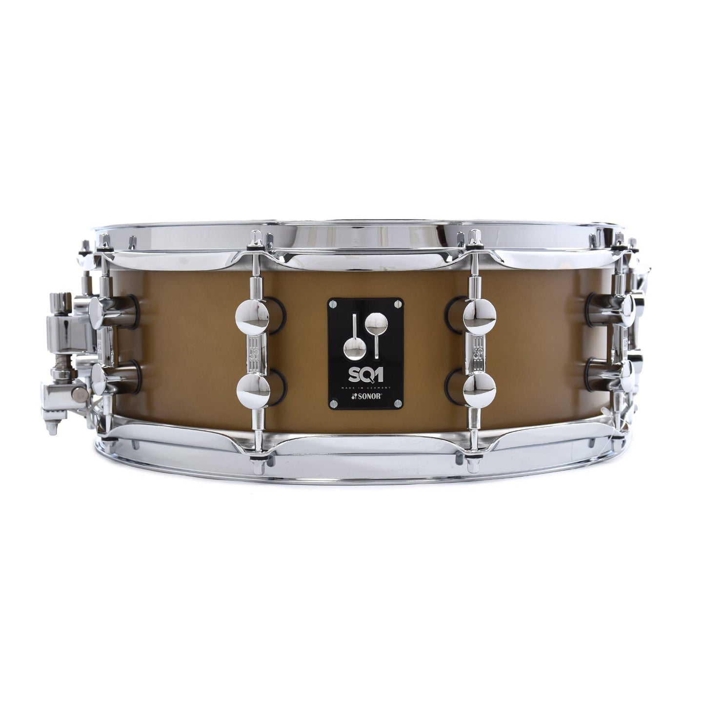 Sonor 5x14 SQ1 Snare Drum Satin Gold Metallic Drums and Percussion / Acoustic Drums / Snare