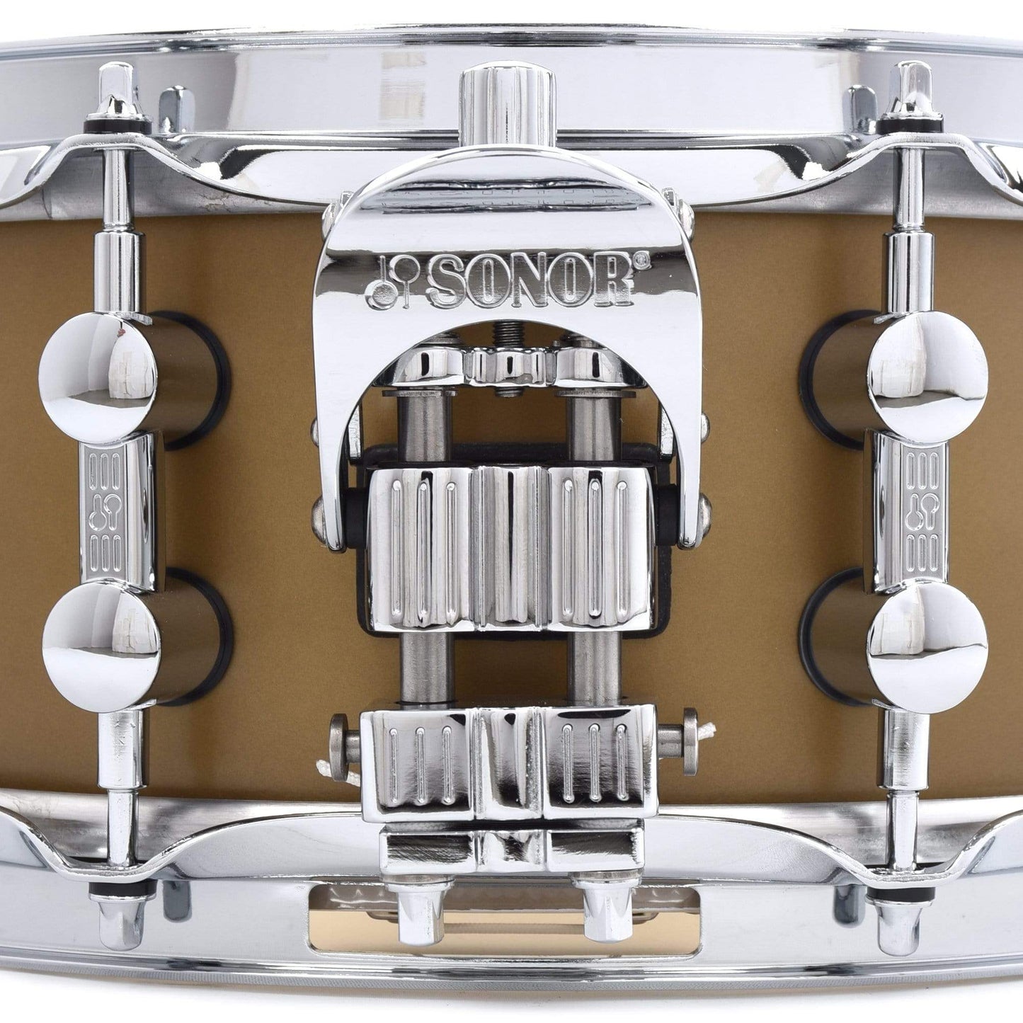 Sonor 5x14 SQ1 Snare Drum Satin Gold Metallic Drums and Percussion / Acoustic Drums / Snare