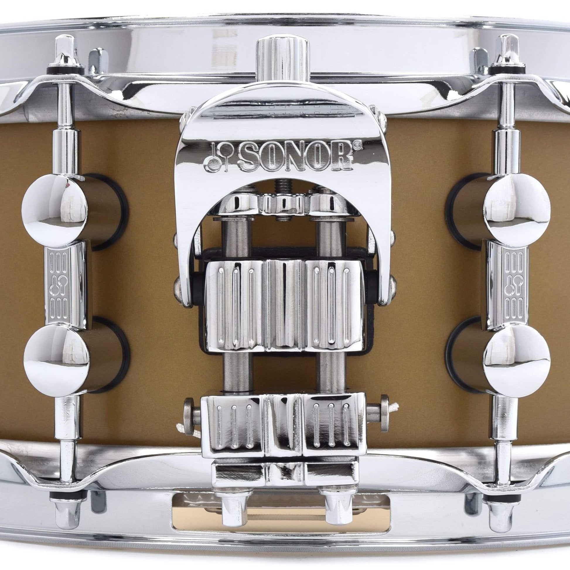 Sonor 5x14 SQ1 Snare Drum Satin Gold Metallic Drums and Percussion / Acoustic Drums / Snare
