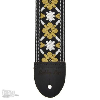 Souldier Guitar Strap - Gold Tulip 'Rooftop Lennon' (Bobby Lee Ends) Accessories / Cables
