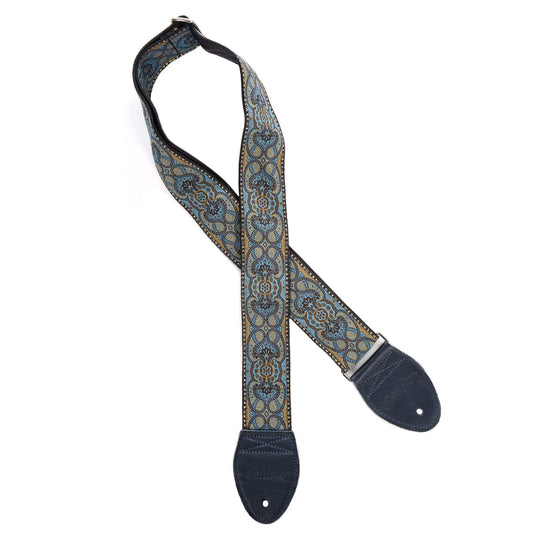 Souldier Arabesque Turquoise (Navy Ends) Accessories / Straps