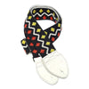 Souldier Bed-In Peace Lennon 2 Inch - Yellow/Red Diamonds & Zigzag (White Belt w/White Ends) Accessories / Straps