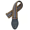 Souldier Bohemian Blue/Yellow/Red on Black 2" Strap (Navy Belt & Navy Ends) Accessories / Straps