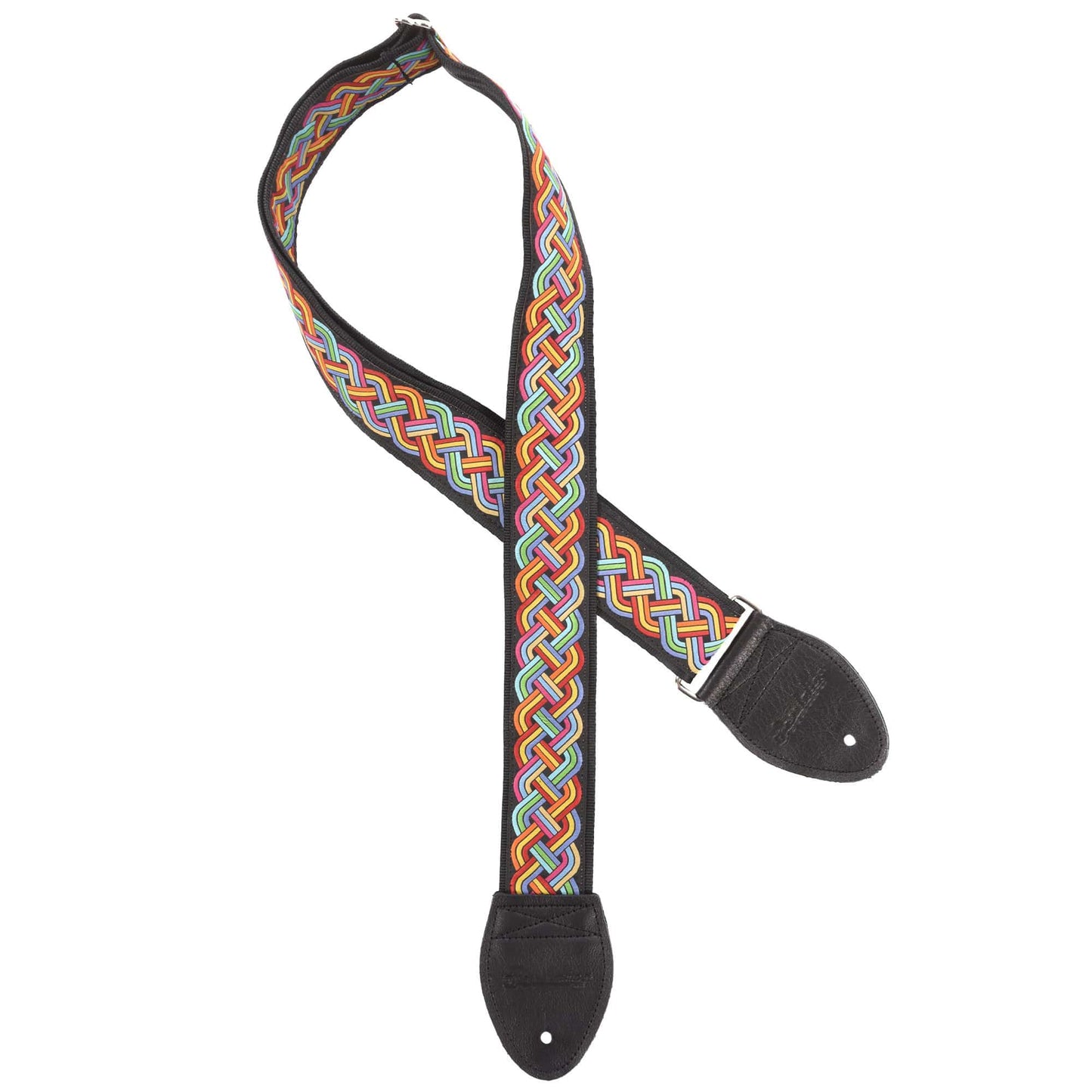 Souldier Celtic Knot Rainbow on Black (Black Belt & Black Ends) Accessories / Straps