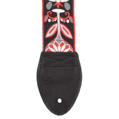 Souldier Daisy Gray Red on Black Accessories / Straps