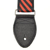 Souldier Diagonal Black/Red 2" Strap (Black Belt & Black Ends) Accessories / Straps