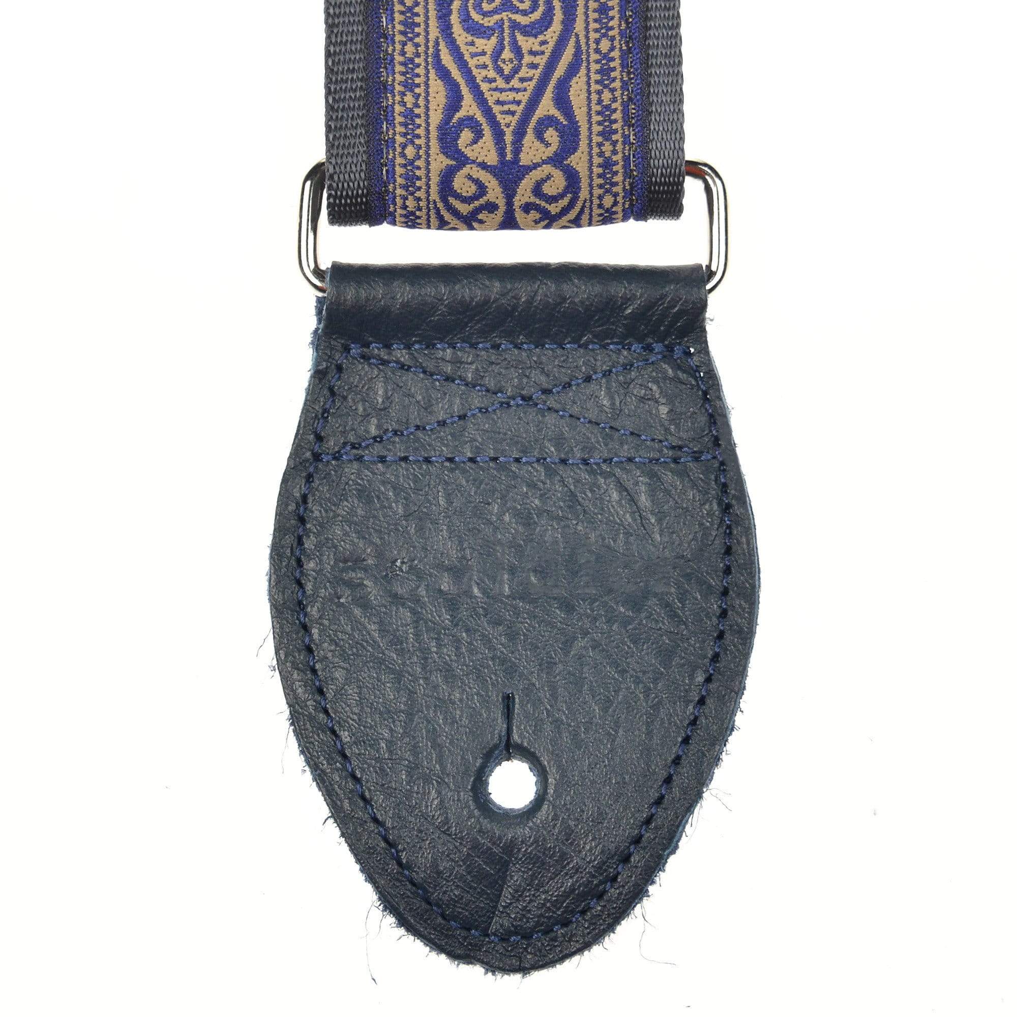 Souldier Ellington Black Deco on Tan w/Blue Border 1.5