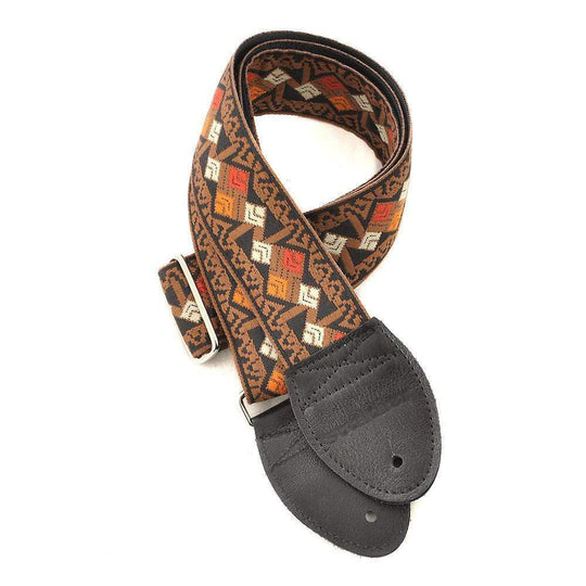 Souldier Guitar Strap - Clapton Brown (Black Ends) Accessories / Straps