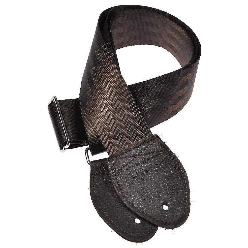 Souldier Guitar Strap - Plain Dark Brown Accessories / Straps