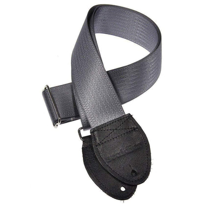 Souldier Guitar Strap - Plain Gray (Black Ends) Accessories / Straps