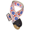Souldier Guitar Strap - White Tulip 'Cream Clapton Fool' (Bobby Lee Ends) Accessories / Straps
