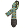 Souldier Honeycomb Blue/Turquoise 2" Strap (Black Belt & Black Ends) Accessories / Straps