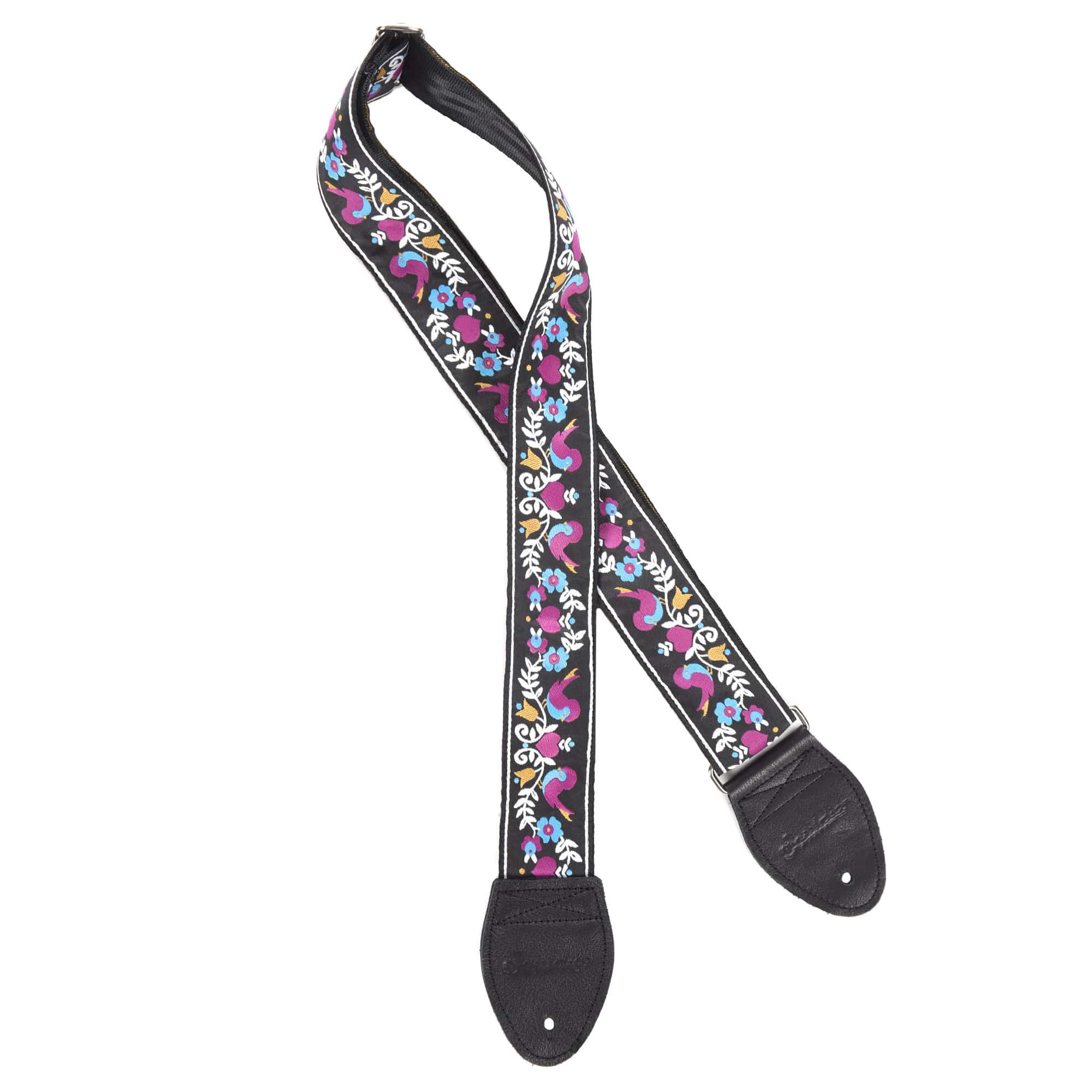 Souldier Lovebirds Purple on Black Accessories / Straps