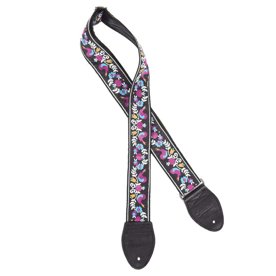 Souldier Lovebirds Purple on Black Accessories / Straps
