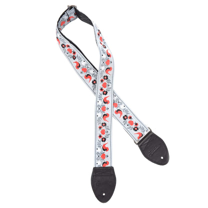 Souldier Lovebirds Red on Gray (Black Belt & Black Ends) Accessories / Straps