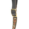 Souldier Mosaic Gold Saddle Strip 1" Guitar Strap Brown/Tan/Black/Red Accessories / Straps