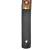 Souldier Mosaic Gold Saddle Strip 1" Guitar Strap Brown/Tan/Black/Red Accessories / Straps
