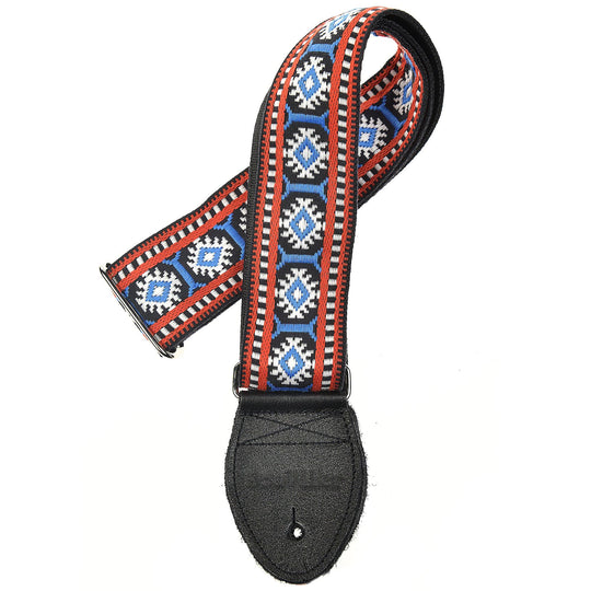 Souldier Pillar White/Light Blue/Red (Black Belt & Black Ends) Accessories / Straps
