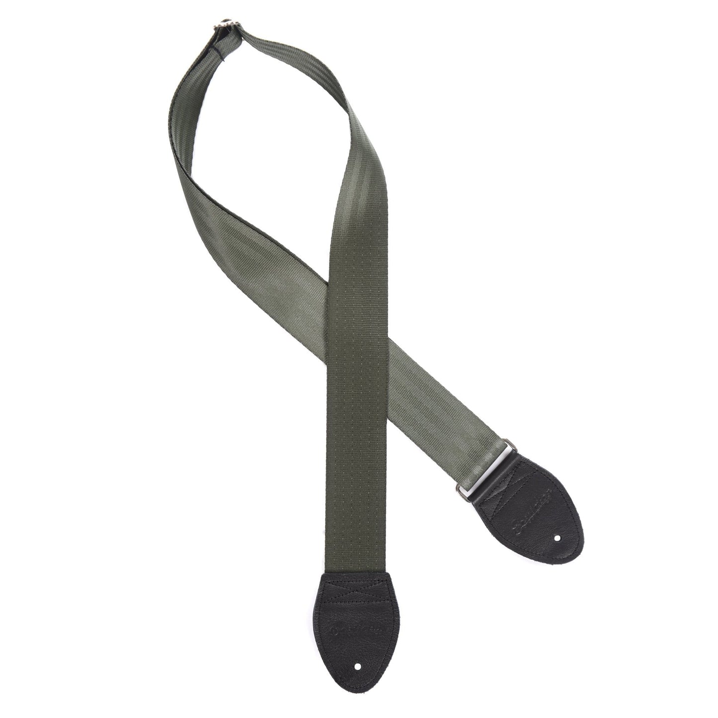 Souldier Plain Seat Belt - Forest Army Green (Black Ends) Accessories / Straps