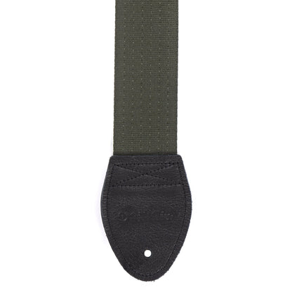 Souldier Plain Seat Belt - Forest Army Green (Black Ends) Accessories / Straps
