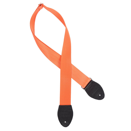 Souldier Plain Seat Belt - Orange (Black Ends) Accessories / Straps