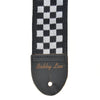 Souldier Raceway Checker 2" Black and White Rick Nielsen Cheap Trick Strap Accessories / Straps