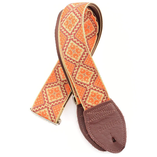 Souldier Rustic Orange Burgundy Tan (Burgundy Belt & Ends) Accessories / Straps