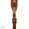 Souldier Saddle Strap Celtic Knot Natural w/Brown Strap & Brown Pad Accessories / Straps