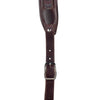 Souldier Saddle Strap Jaipur Gray w/Mahogany Strap & Mahogany Pad Accessories / Straps