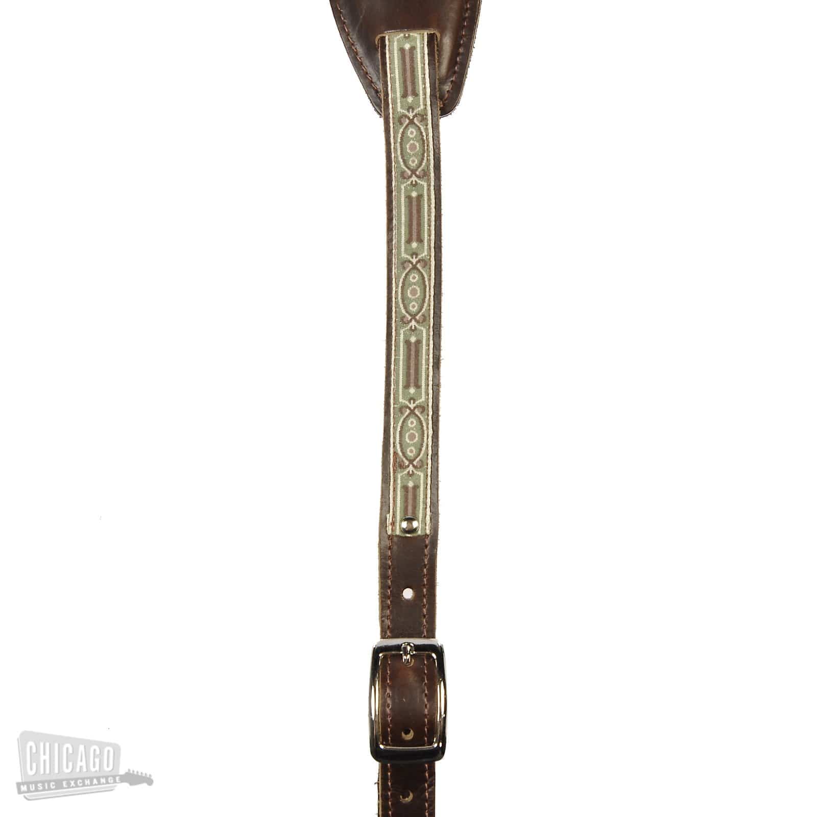 Souldier Saddle Strap Pistachio Forest w/Brown Strap & Brown Pad Accessories / Straps