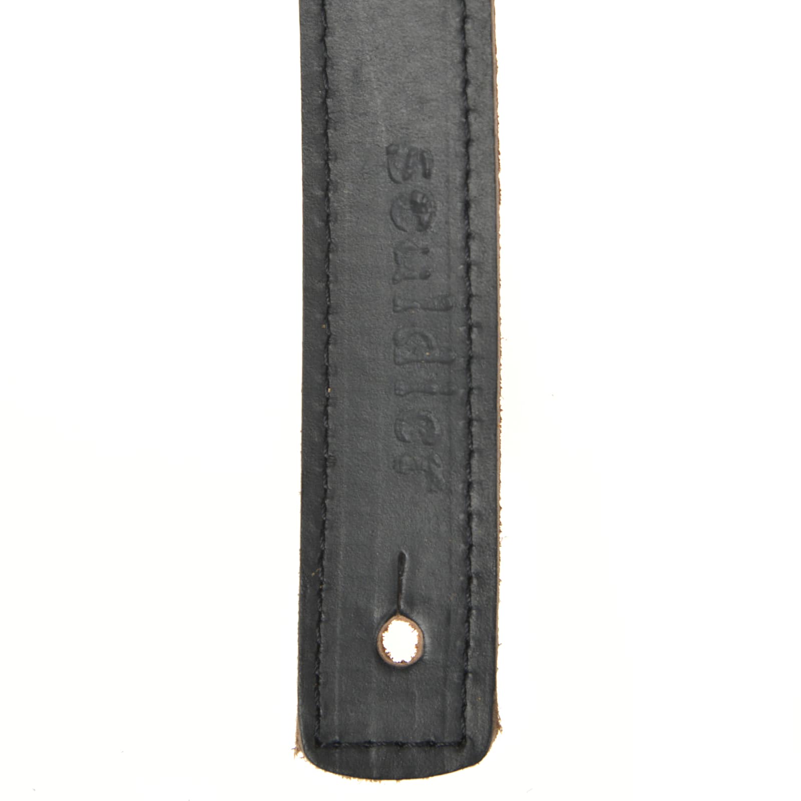 Souldier Seneca Saddle Strip 1" Guitar Strap Red/Black Accessories / Straps