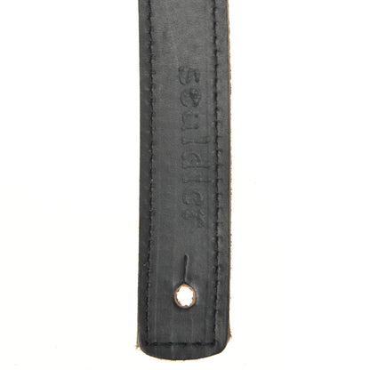 Souldier Seneca Saddle Strip 1" Guitar Strap Red/Black Accessories / Straps