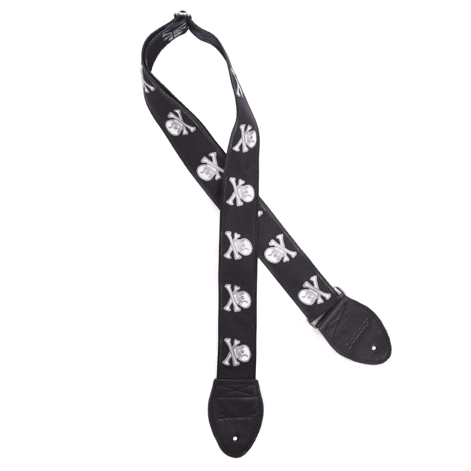 Souldier Skulls Gray on Black Accessories / Straps