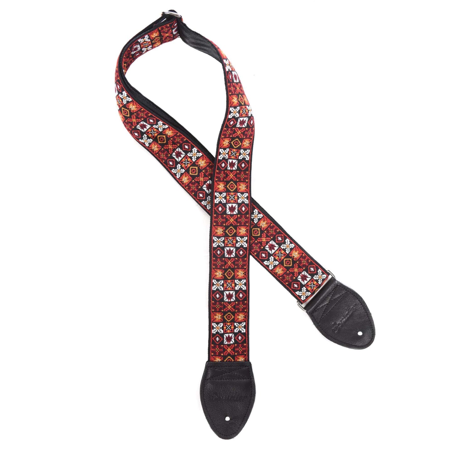 Souldier Woodstock Red on Black Accessories / Straps