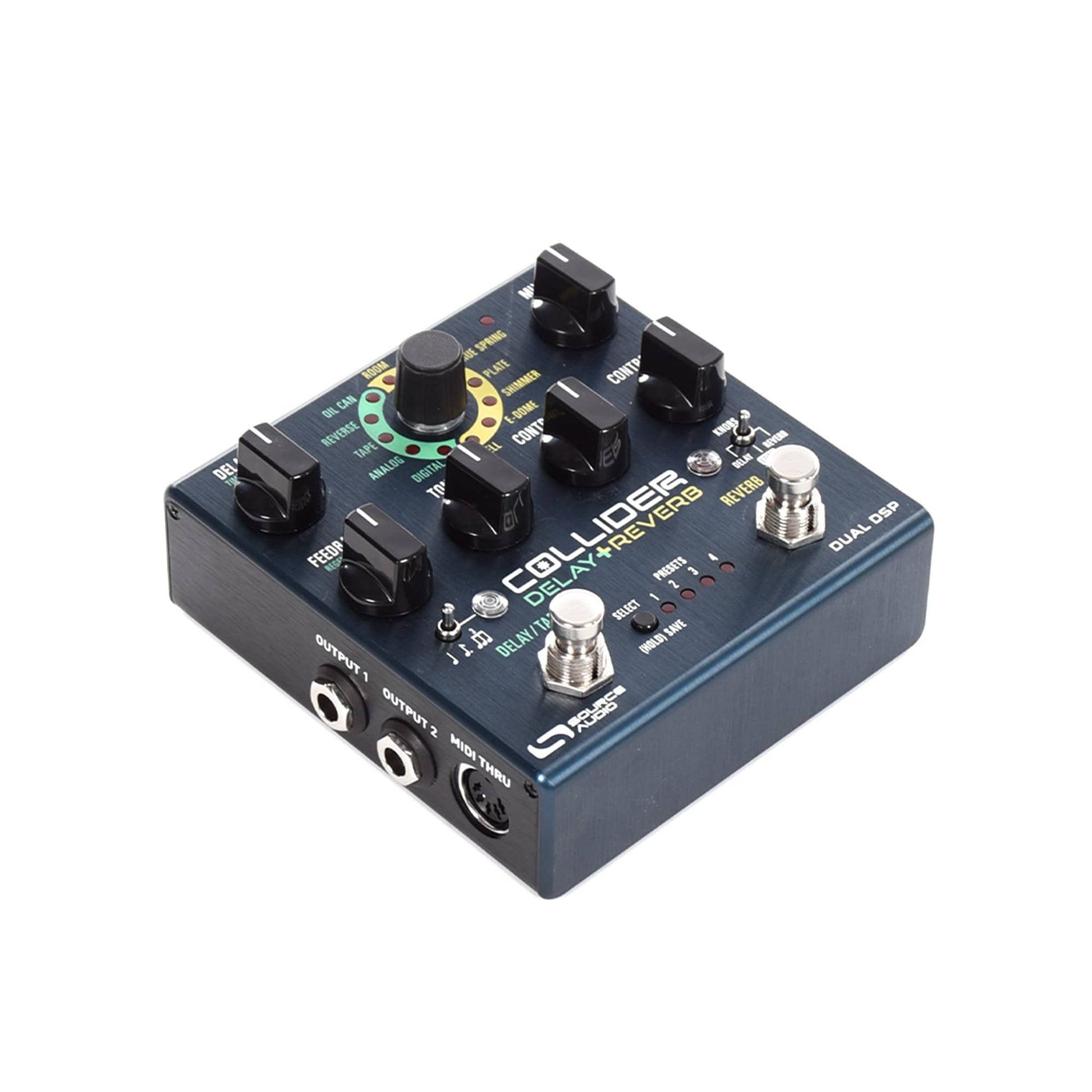 collider pedal Source Audio Collider Stereo Delay and Reverb – Chicago Music Exchange