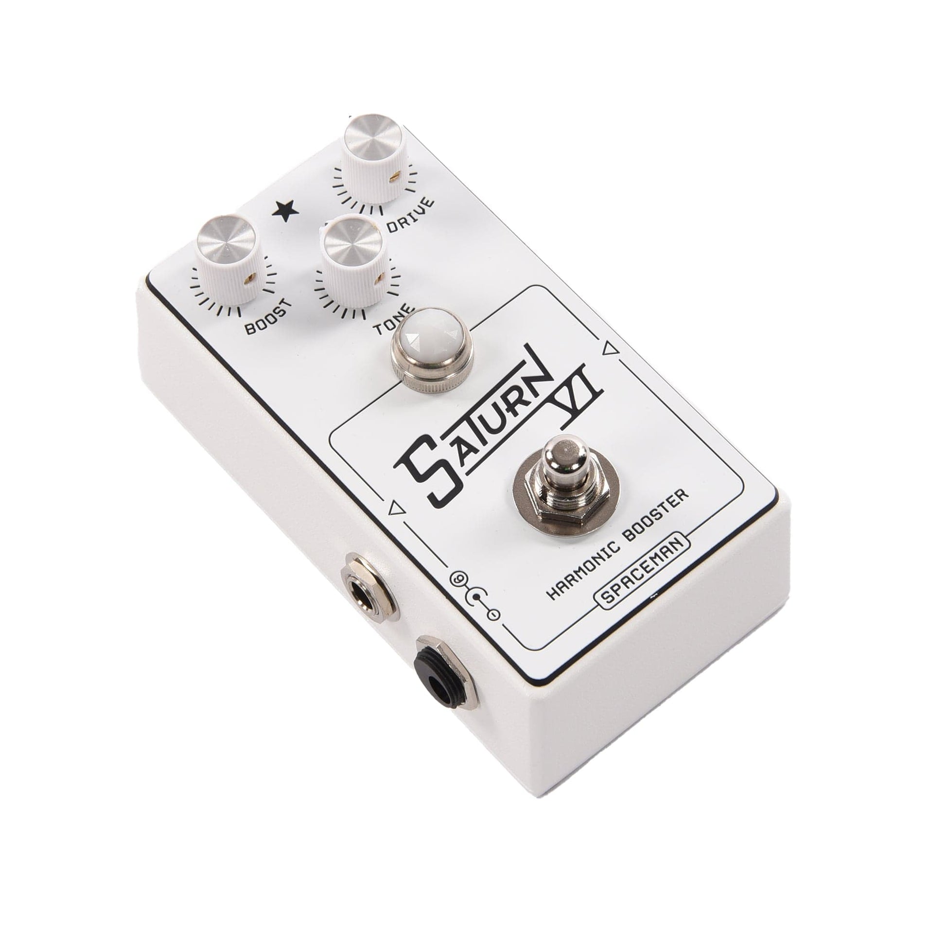 Spaceman White Saturn VI Harmonic Booster Pedal Effects and Pedals / Bass Pedals